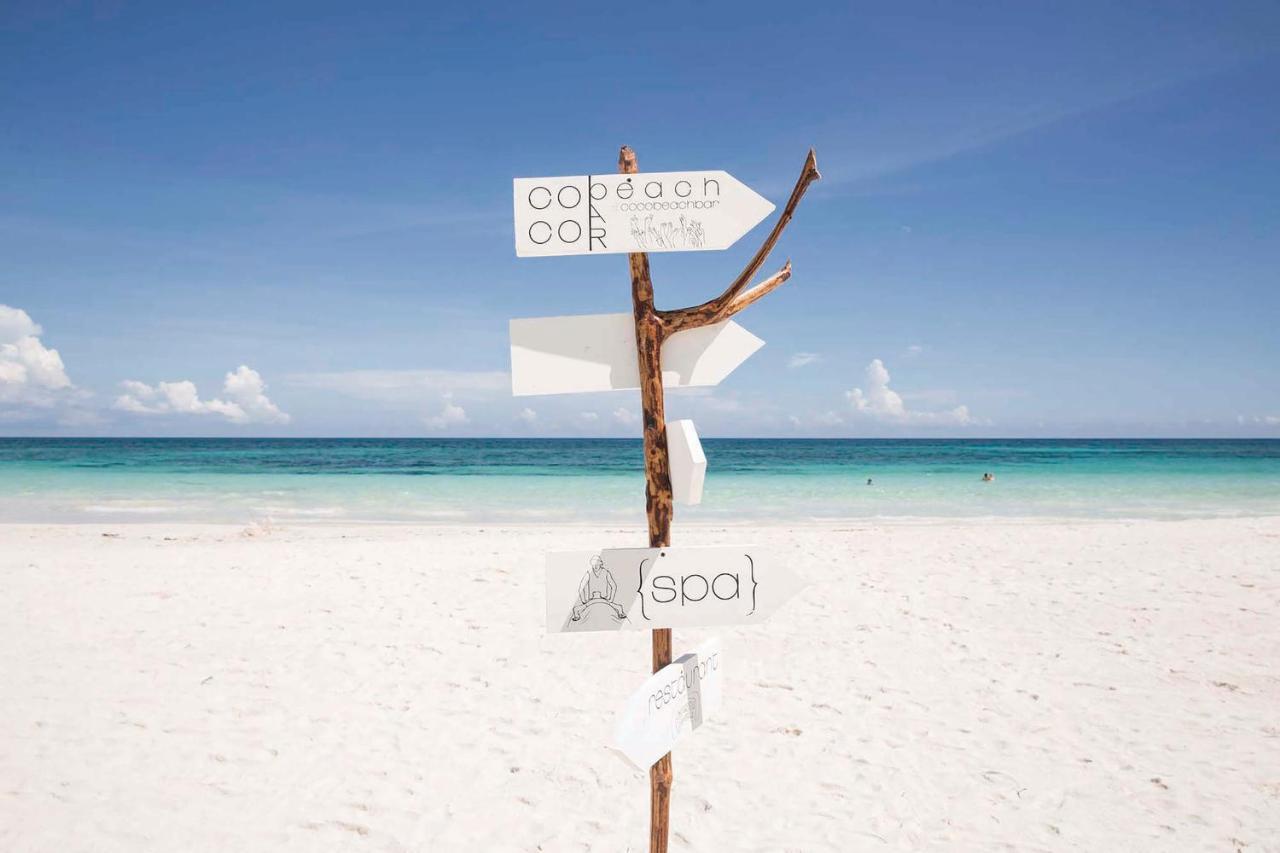 Coco Tulum Beach Club Hotel Exterior foto